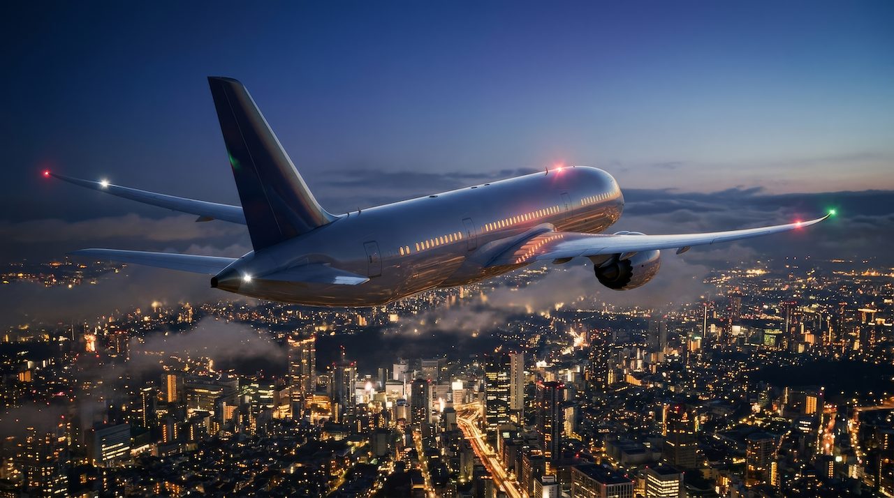 CabinTimeが想定する航空機内から都市へ向かう移動空間